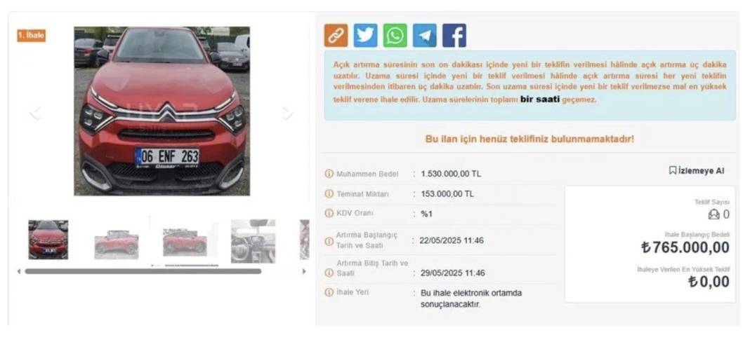 OTOMOBİL ALMAYI DÜŞÜNENLERE MÜJDELİ HABER: Yarı fiyatına otomobil satıyorlar. İşte o basit yöntem 10